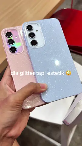 Glitternya asli bukan cetakan yaa #rekomendasicase #caseandroid #caseaesthetic #fyp 