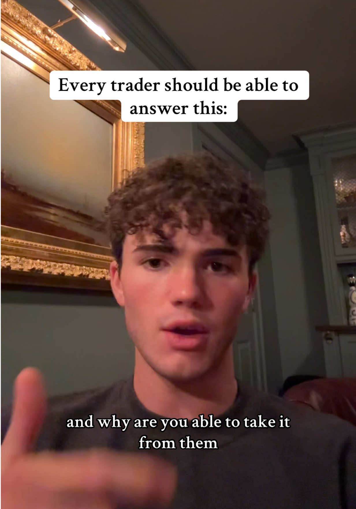 Being able to answer this question is a good indication that you’re onto something tradable. #finance #trading #fintok #quant 