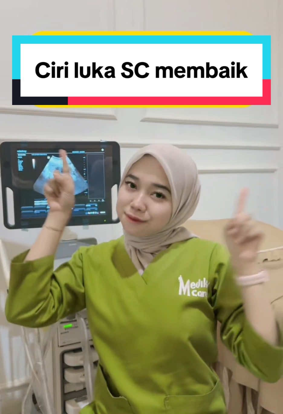 Ciri-ciri luka caesar membaik #channamix #pengeringluka #channapro #albusmin #kapsulkutuk 