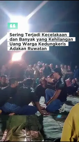 Akibat sering terjadi kecelakaan yang merenggut korban jiwa serta banyaknya warga berkeluh kehilangan uang, warga Kalurahan Kedungkeris, Kapanewon Nglipar, Kabupaten Gunungkidul, mengadakan ruwatan, Senin 1/9/25 malam. Ratusan warga menyaksikan secara langsung prosesi ruwatan atau tolak balak yang dikakukan oleh sejumlah paranormal  di salah satu lapangan setempat. #infogunungkidul #mistis #gunungkidul24jam 