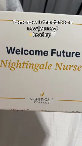 Nightingale future nurse 👩🏼‍⚕️✨🤍🩺… #bsn #futurenurse #nightingale #levelup #mymotivation