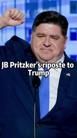 JB pritzker’s riposte to Trump #fyp #fypシ #tiktok #usa #usa🇺🇸 #celebrity #celebrities #trump #tik_tok #news #jbpritzker #pritzker #chicago #chicagotiktok #illinois 