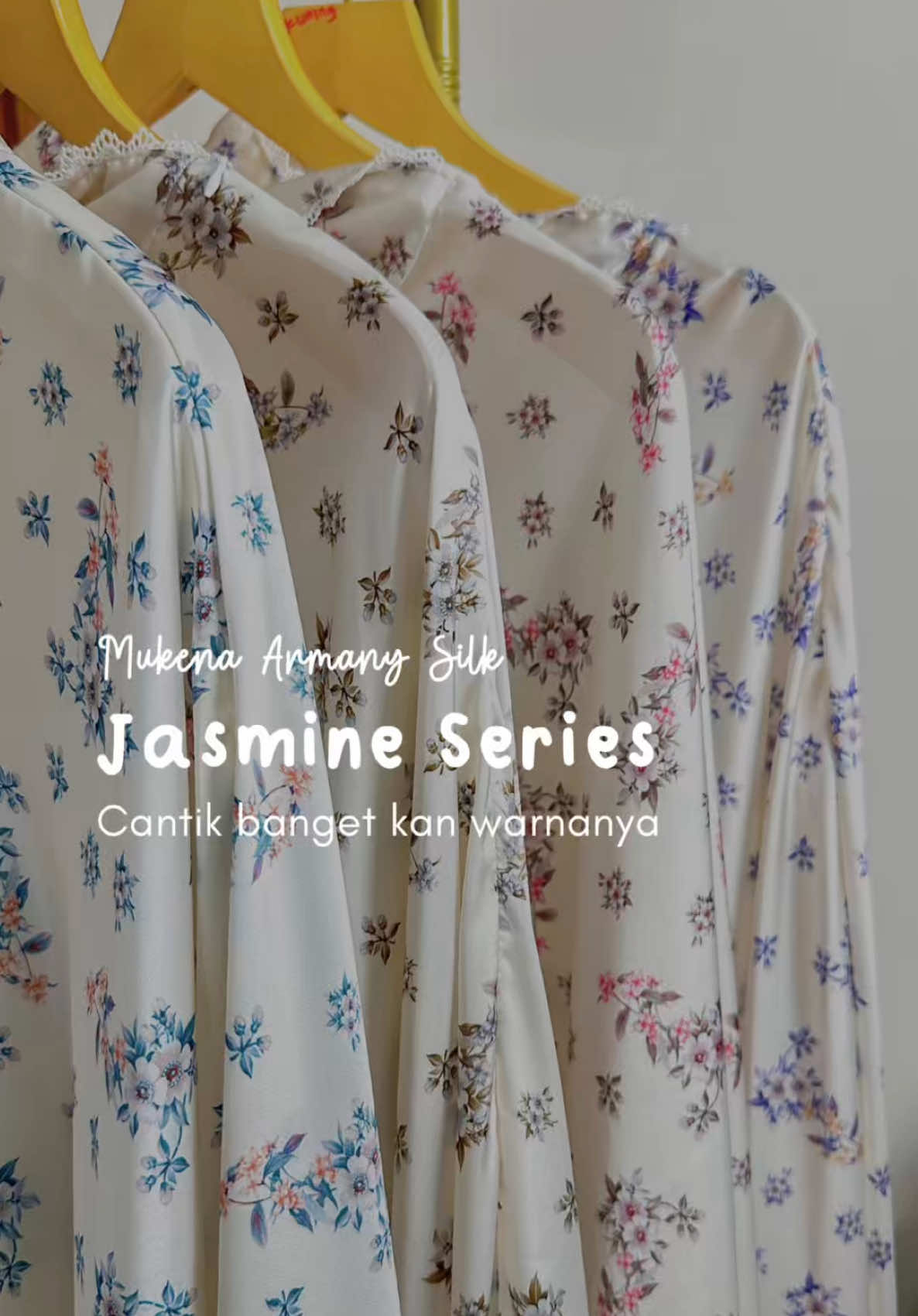 Kalau disuruh milih mukena jasmine kalian mau warna apa?  Tehmin gak bisa milih sih, cantik semua soalnya 😭🫣😍 Komen dongs kalian suka warna apa?  #mukena #mukenah #mukenamewah #mukenasilkypremium #fyp 