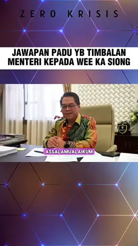 JAWAPAN PADU YB TIMBALAN MENTERI KEPADA WEE KA SIONG #foryou #fyp #kpt #ipta 