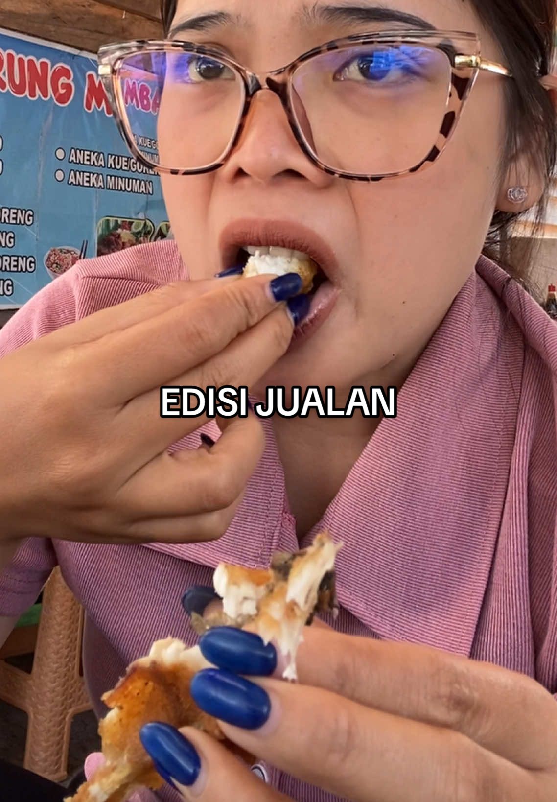 Bagian 217 l menu hari ini kesukaan ku karna ada asam manis hihi 🤭 #mukbang #fyp #mukbangeatingshow 