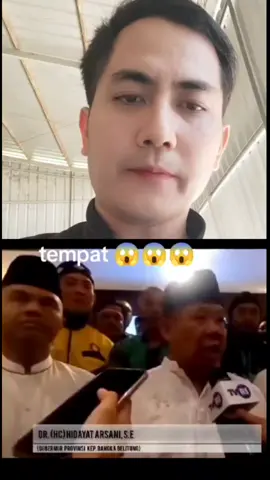 hati hati kalo bicara di depan umum rakyat lagi kecewa dan sensitif