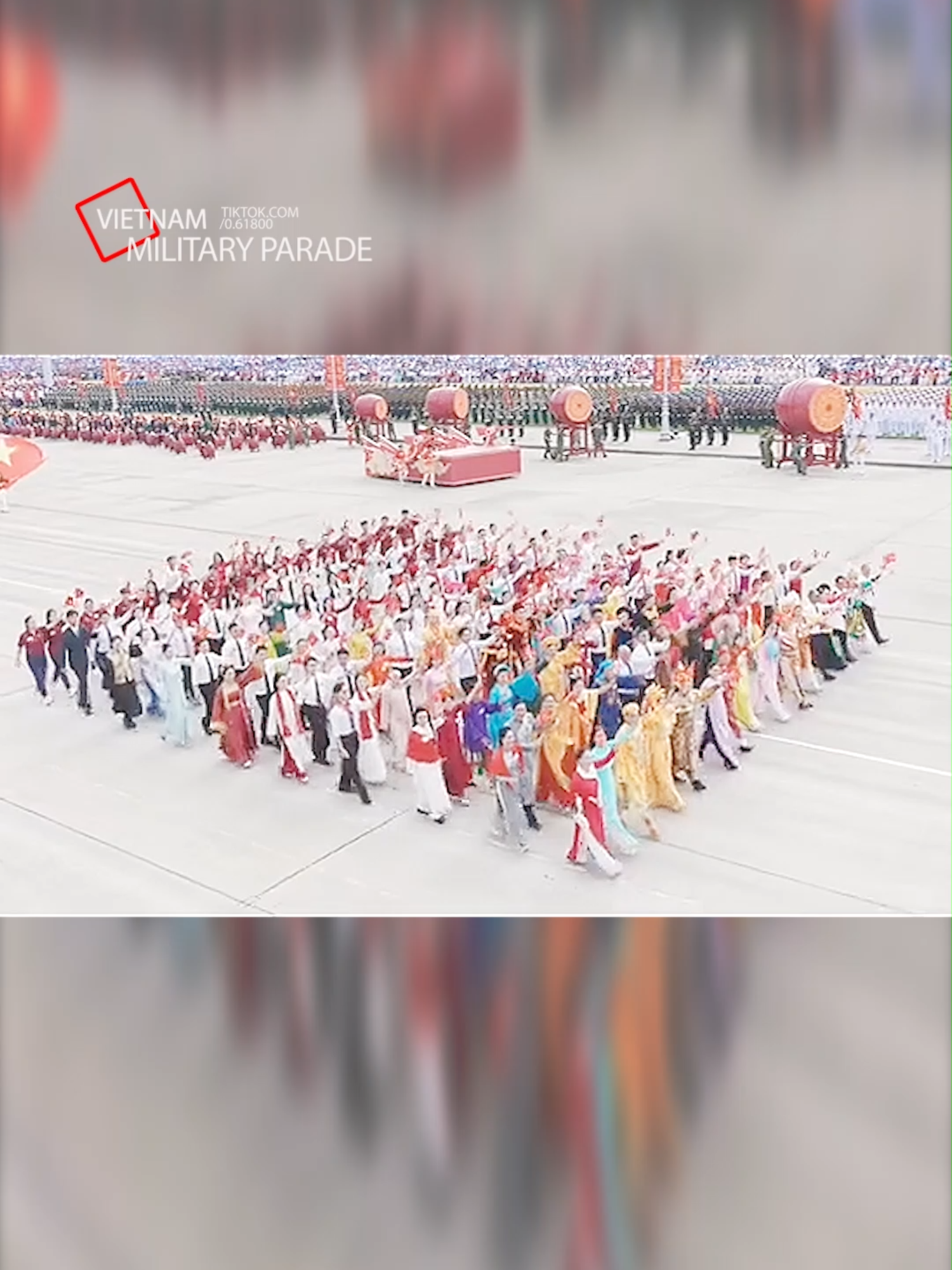 The military parade celebrating the 80th anniversary of Vietnam's founding in Hanoi has just officially begun.  #A80#Vietnam#vn#military #parade#soldier #top #hot #ViệtNam #Việt #Nam#80th #Nga #pla #cn #china