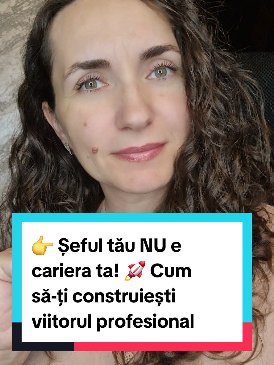 Șeful poate bloca un proiect, dar nu-ți poate bloca viitorul.  Învață să-ți creezi rețeaua în afara biroului, să investești în tine și să-ți construiești brandul personal.  Cariera e a ta, nu a managerului! #dezvoltarepersonala #cariera #mindset #brandpersonal #motivatie 