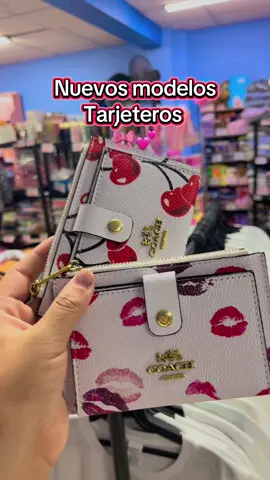 Tarjeteros carteras coach 💕 #tarjeteros #carteras #coach #mayoreo 