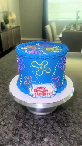 SpongeBob butter cream cake #Fyp #ParaTi #Fy #TikTokShop #Affiliate 