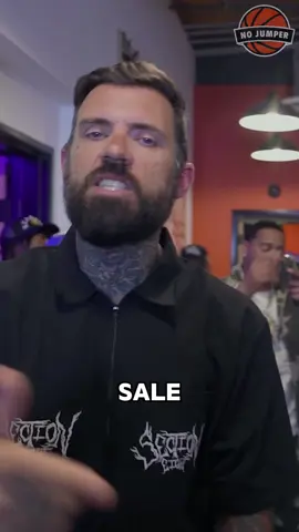 #Adam22 went crazy during his verse on the #NoJumper cypher! 🔥🏀 #fyp 