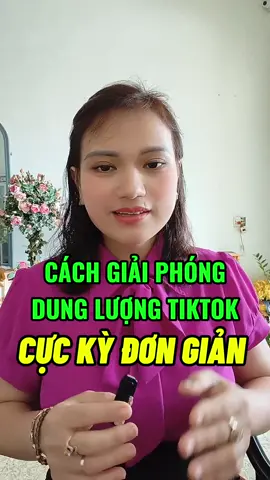 “Cách giải phóng dung lượng TikTok trong 1 phút – Điện thoại hết đầy bộ nhớ ngay!” @Thúy Mừng Official  #thuymungofficial  #meotiktok  #giaiphongdungluong   #meohay  #tiktoktips 