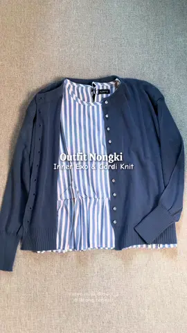 Rekomendasi outfit kekinian terbaru inner exo bytantisa & cardi knit cakepp polll😍😍🥰  #fyppppppppppppppppppppppp #fypシ゚ #OOTD #outfit #cardigan 