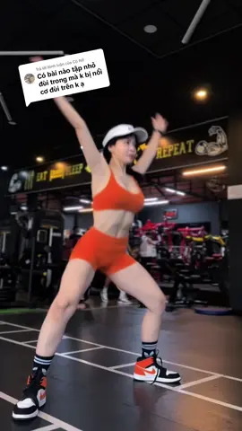 Trả lời @Cô Nở tặng e bài này vừa thon đùi vừa thon bắp tay nữa nha. Tập 4 hiệp mỗi hiệp 30 cái nhé. Hạ tay la hít vào, tay lên cao la thở nhá em. Chúc e nhanh đẹp #vrial#xh#dui#tapcungvanrio 