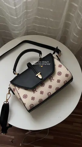 super chic & elegant this sling bag! ❤️💯 #slingbag #slingbagforwomen #bagforwomen #Rainsmore #elegantbag 