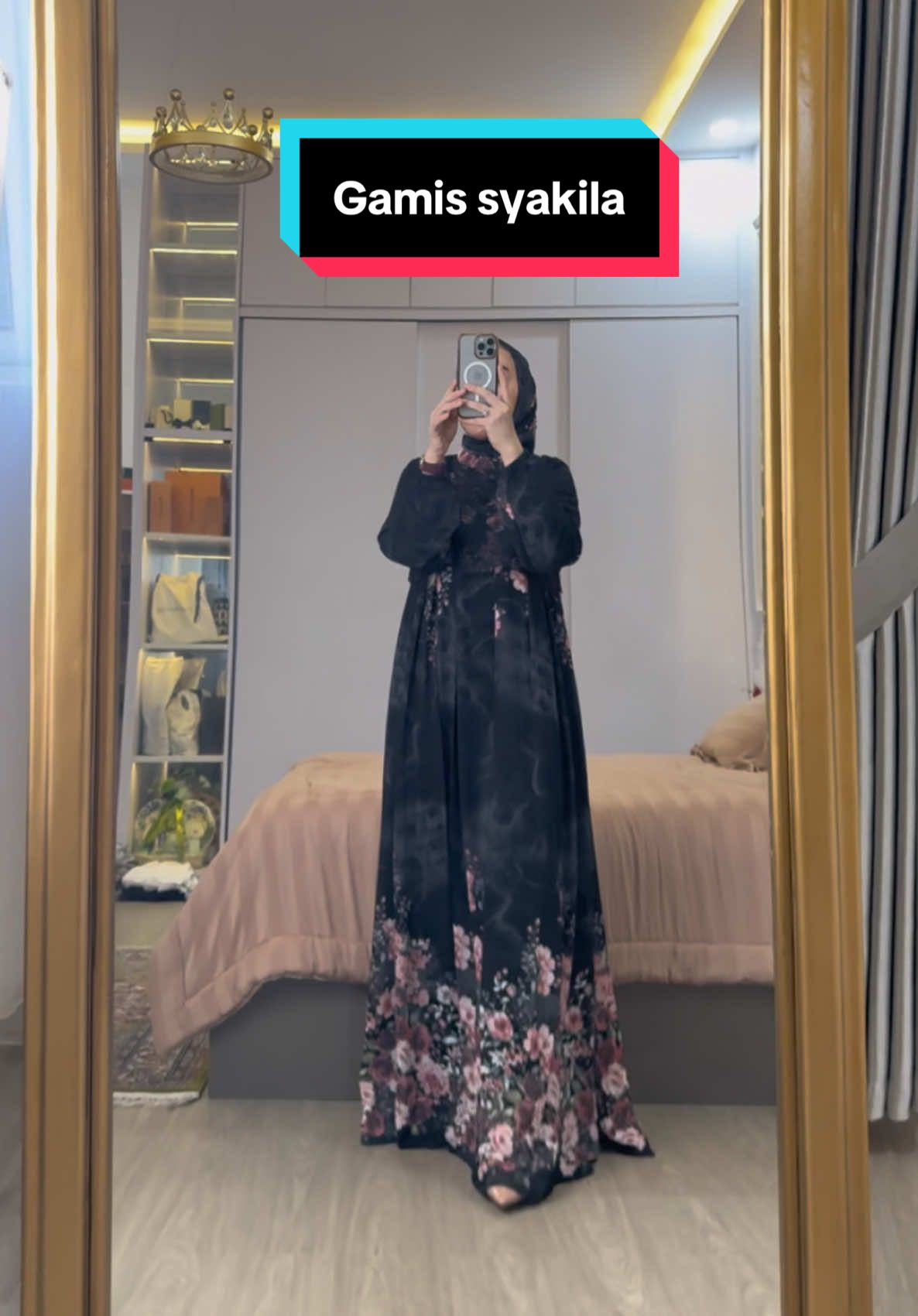 Gamis ceruty mix borkat syakila🛍️❤️  #fypシ #xyzabc #flashsale #4upage #berandatiktok 