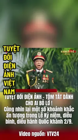 Tuyệt đối điện ảnh #vtv #hotnews #conganhanoi #A80 #RangRoVietNam 