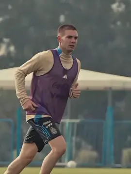Franco mastantuano in national team of Argentina Training 🔥💪#realmadridcf🇪🇸 #halamadrid🤍👑🏆⚽️ 