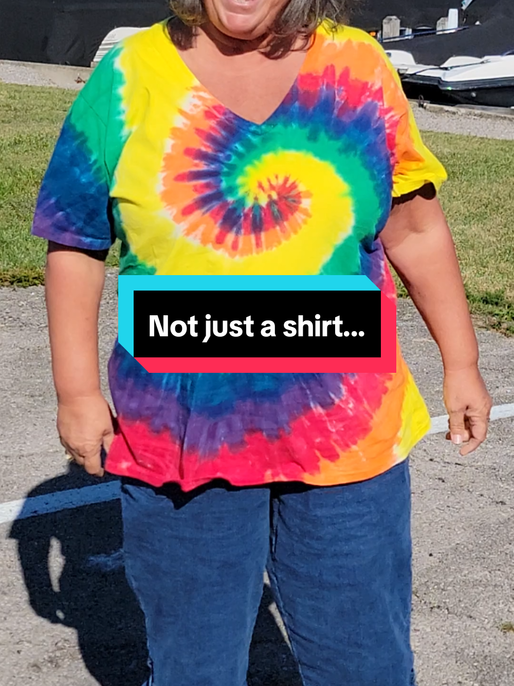 Bring joy, color, and good vibes everywhere you go. These Tie-Dye shirts aren't just clothes - they're happiness in fabric! Tap below to shop now. #goodvibes  #goodvibesonly #tiktokshop  #tiedyestyle #tiedyelife 