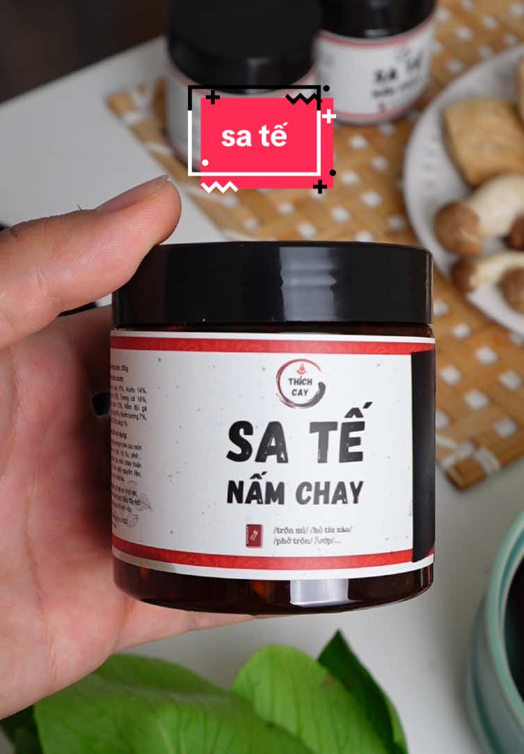 Tháng chay này thủ sẵn vài hủ trong nhà, chấm trộn nấu gì cũng vừa ngon vừa tiện | Sa tế nấm chay Thích Cay | Nhân check #review #nhancheck 