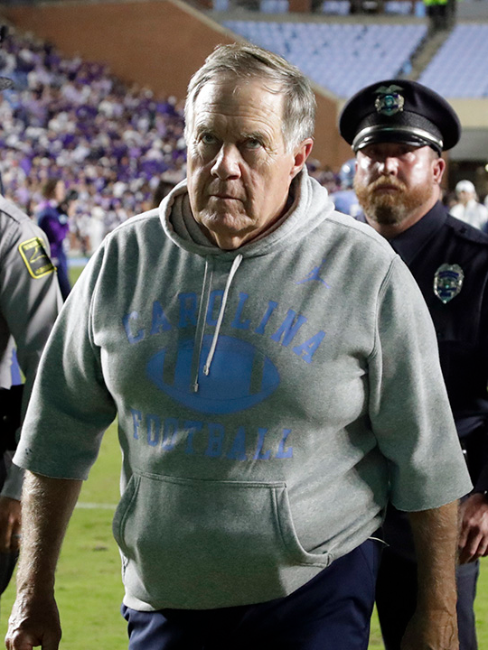 TCU spoils Bill Belichick's UNC coaching debut with 48-14 trouncing of Tar Heels #college #CollegeFootball #belichick #nc #unc #tarheels