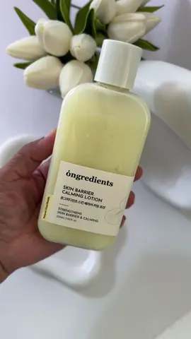 My skin has been through a lot—weather changes, stress, and sensitivity. Ongredients Skin Barrier Calming Lotion feels like the gentle hug my skin needed. Lightweight, soothing, and keeps my barrier happy. Definitely a new favorite in my routine. #ongredients #ongredientsskinbarriercalminglotion #ongredients #kbeauty #soothingskincare @ongredients_global 