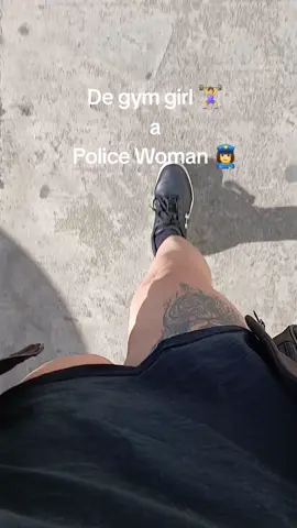 Gym girl-Police woman 🏋‍♀️👮‍♀️ #gymgirl #policewoman #fypシ゚ 