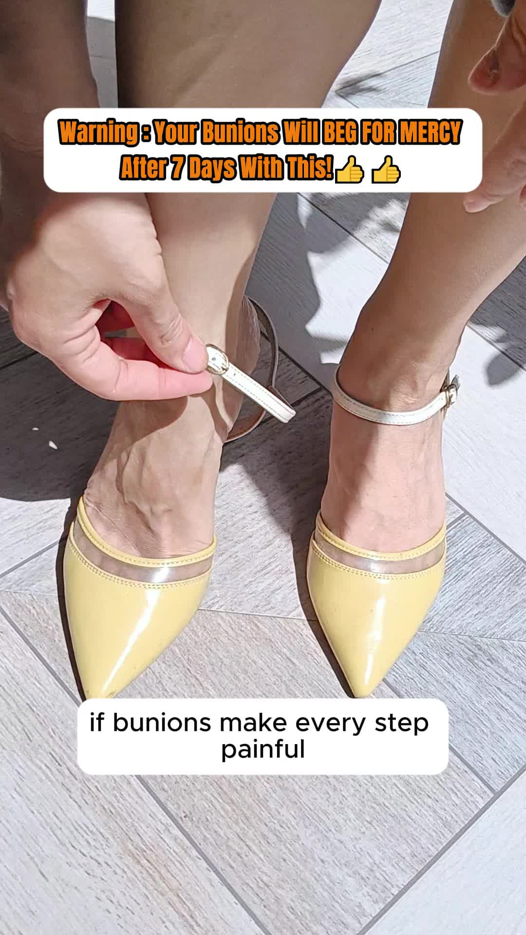 ✨ Experience Real Relief & Straighter Toes! ✨ Struggling with painful bunions or crooked toes? The GPWSPI Adjustable Bunion Corrector Sleeve is your solution for 24/7 comfort and gentle correction! #footcare #foottreatment #shoecare #bunioncorrector #footcareessential #pedicuretools #pedicureathome #shoedesign #footcareessentials #athomepedicure #adjustablebracelet #pedicurekit #BunionRelief #BunionCorrector #FootPainRelief #HappyFeet #FootHealth #ComfortableShoes #HalluxValgus #Hammertoe #FootCare #Podiatry #Orthotics #WellnessJourney #SelfCare #PainFreeLiving #ComfortTech #ShoeComfort #Mobility #HomeRemedy #TikTokMadeMeBuyIt #AmazonFinds #FootComfort #HealthAtHome #AdjustableSupport #BreathableComfort #antislip