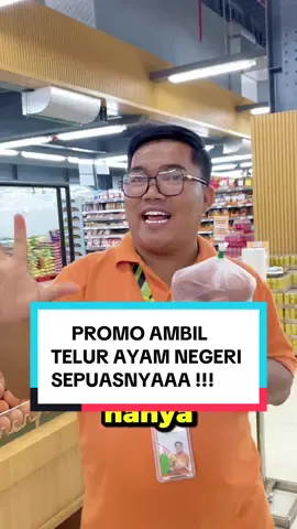 PROMO SPESIAL SUKA SUKA!  Mulai tanggal 03-04 September 2025, di Dellimart kamu bisa puas-puasin ambil PAHA AYAM BAWAH DAN TELUR AYAM NEGERI  SEPUASNYA Ya, bener banget! Ambil sebanyak apapun, cukup bayar 45.000 untuk PAHA AYAM BAWAH dan 55.000 untuk TELUR AYAM 📍 Datang langsung ke Dellimart, isi wadahmu, dan bawa pulang PAHA AYAM BAWAH dan TELUR AYAM NEGERI sepuas hati  👉 Ingat, ambil banyak nggak bikin boros, cukup bayar sekali aja !! Syarat dan Ketentuan Berlaku