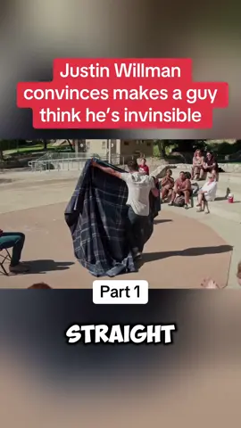 Making a guy think he’s invisible #magic #fyp #foryou #viral #justinwillman 