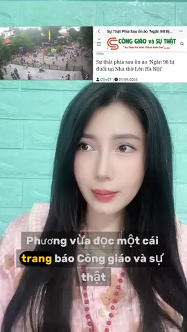 Báo Công Giáo và Sự Thật viết về DJ Ngân 98#rinaphuong #dramatiktok #tintuc24h 