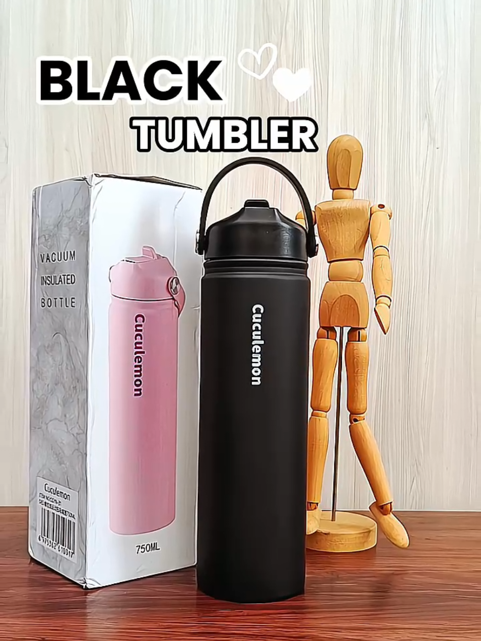 yuhuu.. tumbler baru dari cuculemon ✨ kece loh warna itemnya 🖤 #tumbler  #tumblersoftiktok  #tumblerviral  #cuculemon  #fyp 