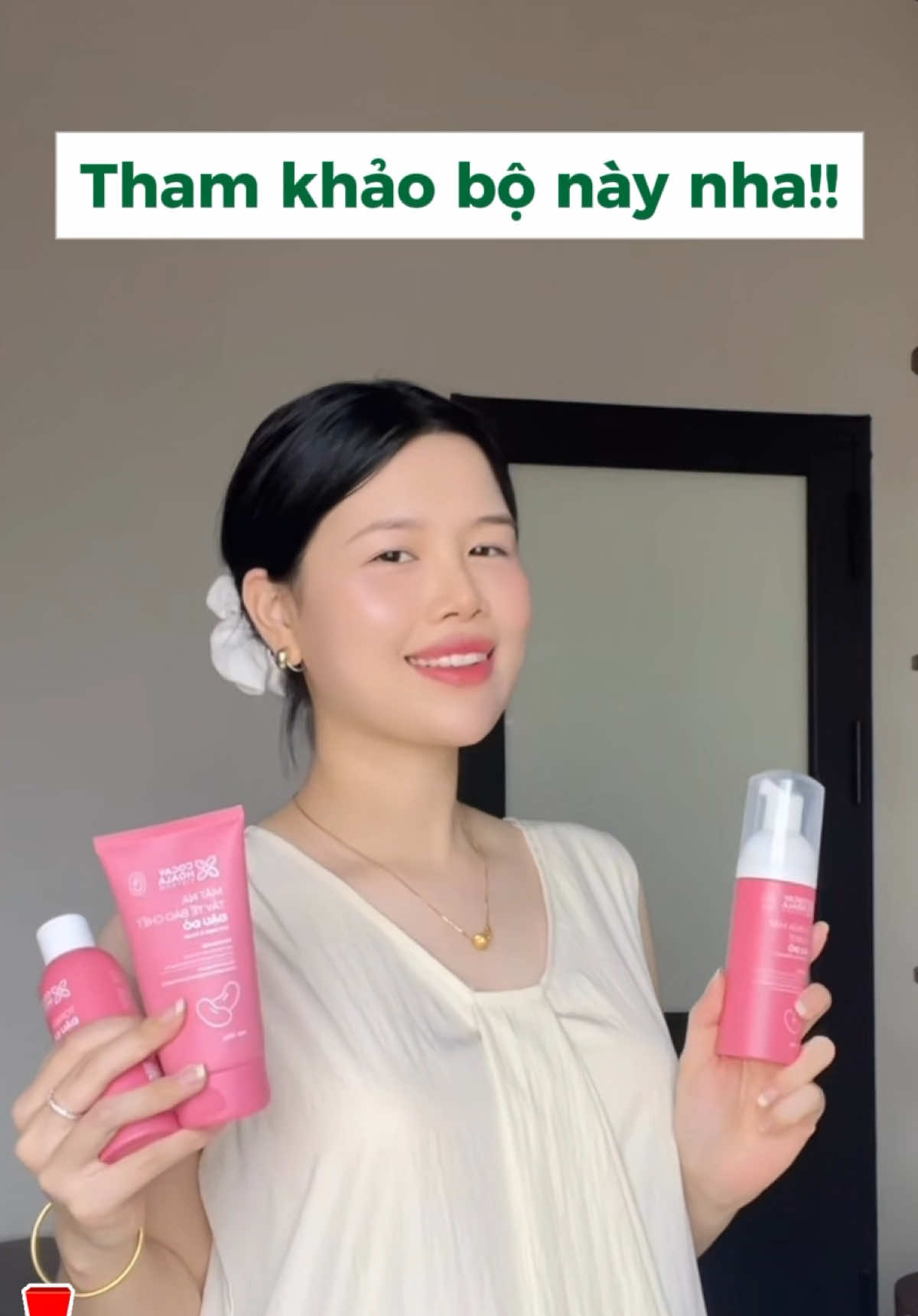 Bộ skincare chân ái cho các mẹ bầu muốn chăm da lành tính trong thai kỳ. Tham khảo ngay combo skincare Đậu Đỏ nha #cocayhoala #skincaredaudo #myphambabau #reviewskincare #myphamlanhtinh 