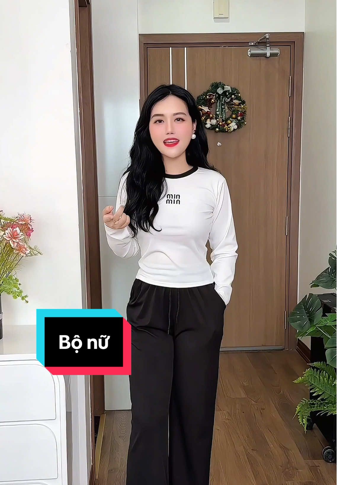 Bộ quần áo dài tay nữ #setquanao #donu #viral #trending #hienhoidieu 