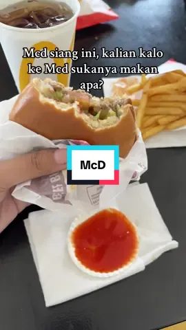 kalian makan siang pake apa? #makansiang #burger #mcd #mcdonalds #fypage   
