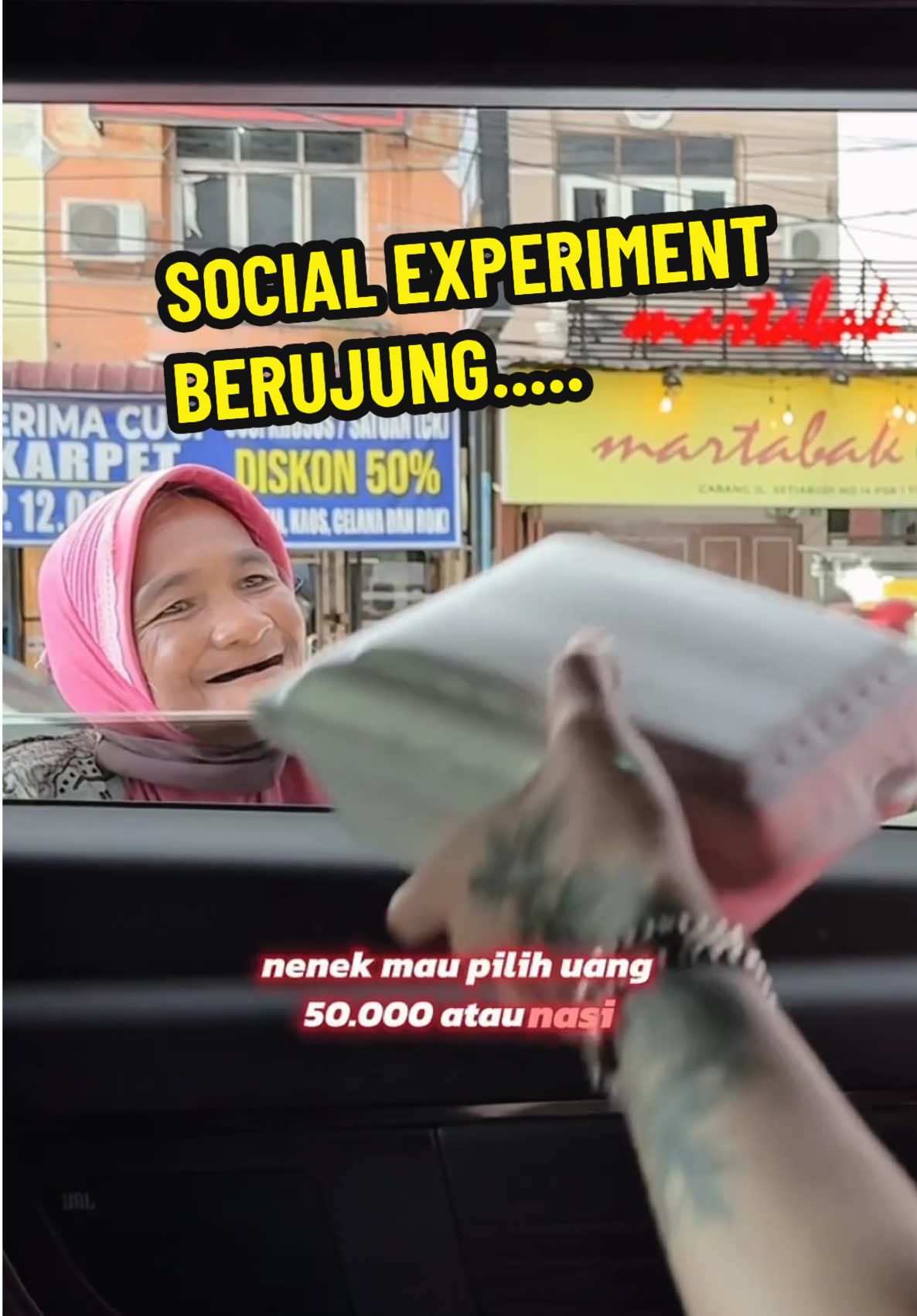 Rezeki tidak akan salah tempat #fyp  #trending #socialexperiment 