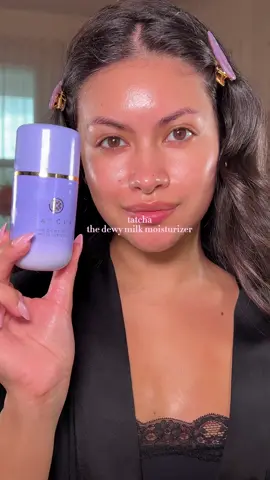 dewy skin prep moisturizer 🤍 tat ha the dewy milk moisturizer @Tatcha US #tatcha #tatchaskincare #dewyskin #skinprep #skincare 