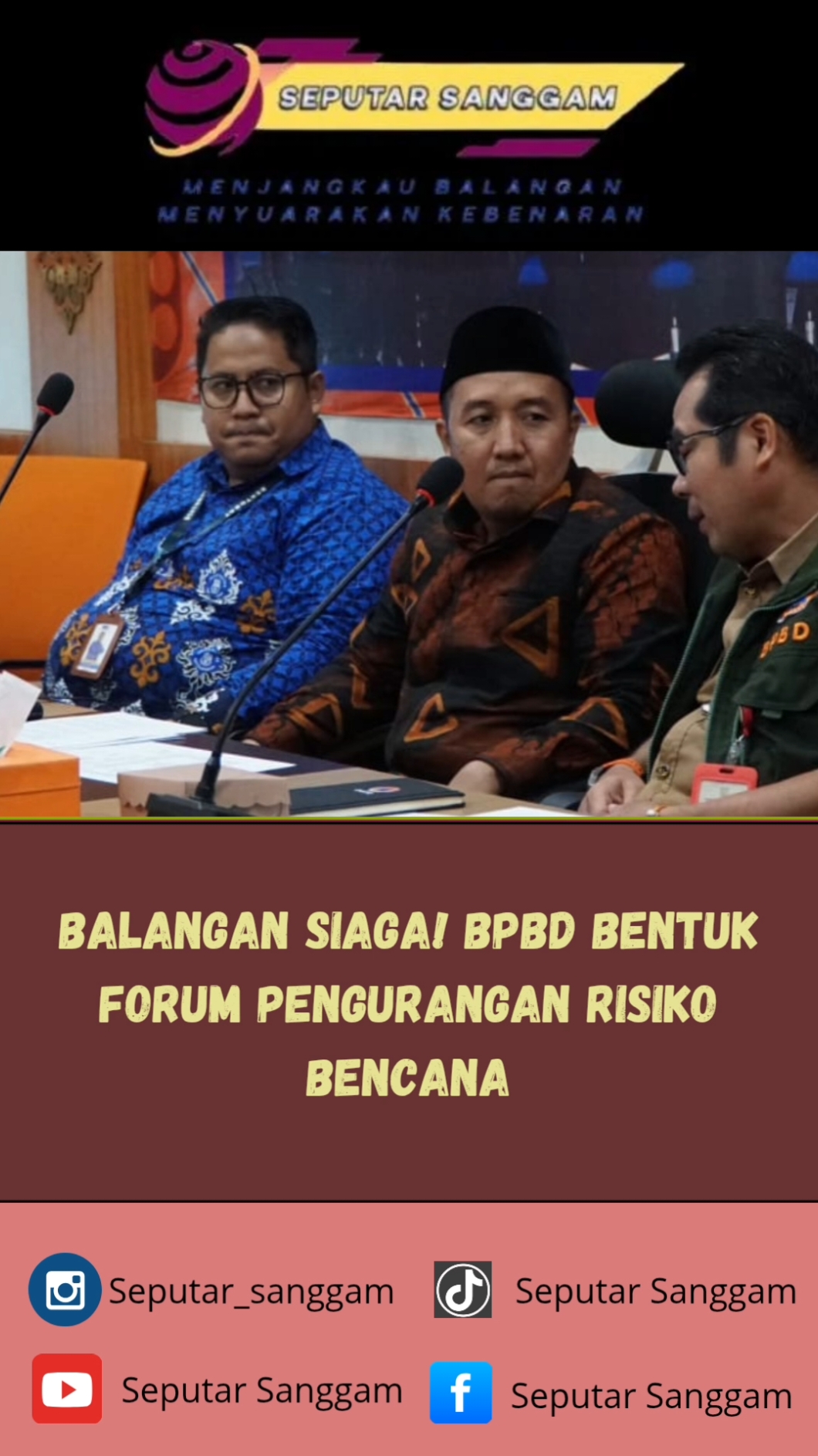 Balangan Siaga! BPBD Bentuk Forum Pengurangan Risiko Bencana Seputar Sanggam – Kabupaten Balangan terus memperkuat langkah mitigasi untuk menghadapi potensi bencana di masa depan. Melalui Badan Penanggulangan Bencana Daerah (BPBD), pemerintah daerah berencana membentuk Forum Pengurangan Risiko Bencana (FPRB). Rencana itu diawali dengan Rapat Pra Musyawarah Pembentukan FPRB yang berlangsung di Ruang Rapat BPBD Balangan, Selasa (2/9/2025). Pertemuan ini melibatkan unsur legislatif, akademisi, dunia pendidikan, Bapperida, serta pejabat BPBD beserta staf terkait. Kepala Pelaksana BPBD Balangan, H Rahmi, menyampaikan bahwa forum ini hadir sebagai wadah strategis dalam memperkuat langkah mitigasi bencana secara terpadu. “Tujuan utamanya adalah membangun koordinasi, mendorong keterlibatan aktif, dan menyusun sistem penanggulangan bencana yang terarah,” ujarnya. Rahmi menegaskan, penanganan bencana tidak bisa dilakukan oleh satu pihak saja. Melalui pendekatan pentahelix, lima elemen penting—pemerintah, akademisi, dunia usaha, masyarakat, dan media—akan bergandengan tangan dalam pencegahan hingga penanganan bencana. “Model ini lebih inklusif dan efektif. Semua pihak punya peran, saling berkoordinasi, dan mampu bergerak cepat saat bencana terjadi,” tambahnya. Kehadiran forum ini diharapkan tidak hanya memperkuat kesiapsiagaan, tetapi juga meningkatkan kapasitas masyarakat serta meminimalisir risiko korban dan kerugian. “Pembentukan FPRB menjadi langkah awal membangun budaya sadar bencana di Kabupaten Balangan. Dengan kebersamaan dan koordinasi, daerah kita akan semakin tangguh menghadapi berbagai risiko bencana,” pungkas Rahmi. #BPBDBalangan #FPRB #SadarBencana #BalanganSiaga #BanuaTangguh #MitigasiBencana #SeputarSanggam #KalselAman #BanuaSelamat