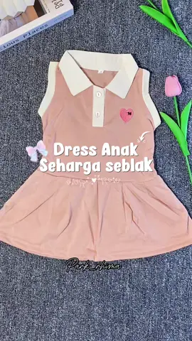 Dress anak dibawah 30 ribu nih #dressanak #outfitanak 
