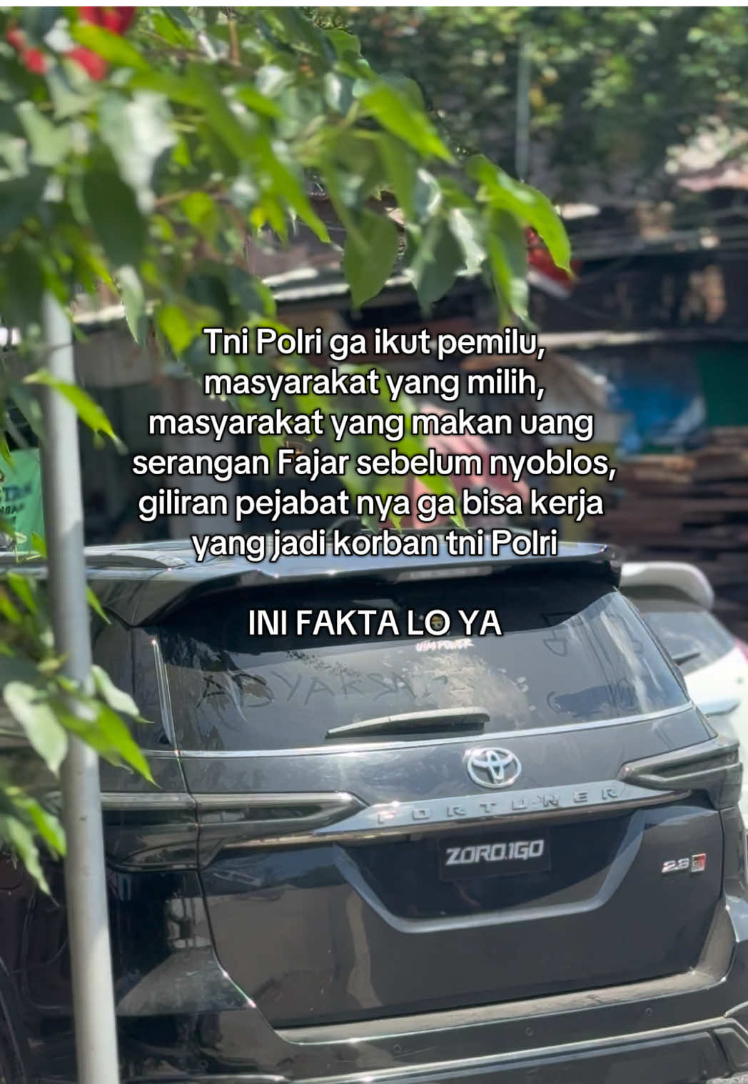 fakta = sepi #faktadarma 