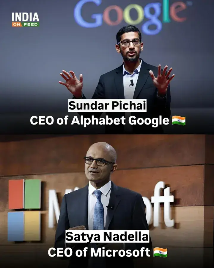 🌍 Indian leaders shaping global tech! 🚀🇮🇳 From India to the world: Powering innovation and transformation 💡🌐 Inspiring journeys, leading the biggest tech giants 🙌 Proud moment for India – Global CEOs making history #IndianCEOS #Globalleaders #innvoation #techgiants #ceos 
