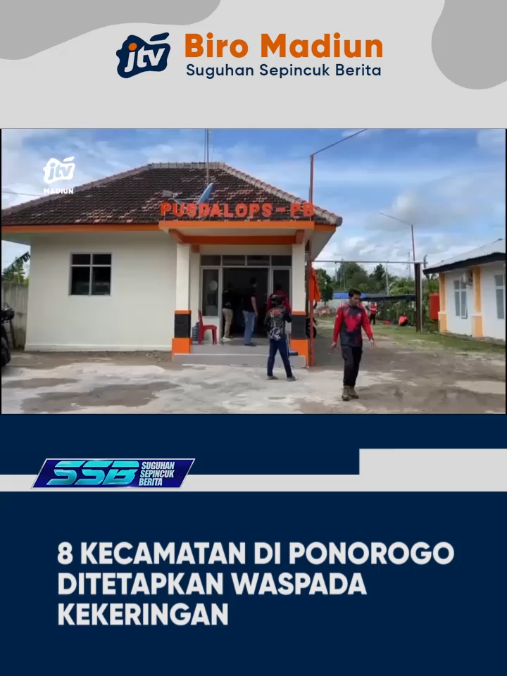 PONOROGO - Memasuki akhir Agustus, Kabupaten Ponorogo resmi masuk musim kemarau. BPBD menetapkan delapan kecamatan berstatus waspada kekeringan, yakni Pulung, Sooko, Sawoo, Bungkal, Slahung, Jambon, Badegan, dan Sampung. Masyarakat diminta meningkatkan kewaspadaan, menghemat penggunaan air, serta menjaga lingkungan. #Ponorogo #WaspadaKekeringan #BPBDPonorogo #MusimKemarau