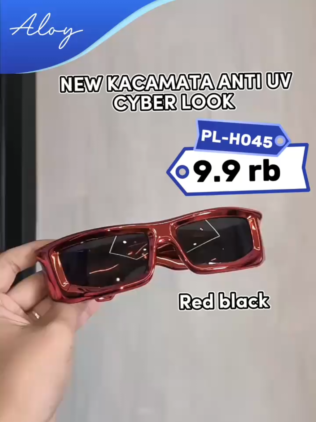 Kacamata pria/wanita tampilan look ala cyberpunk terbaru !😍 #kacamatamurah #kacamata #fypシ #fyppppppppppppppppppppppp #foryoupage 