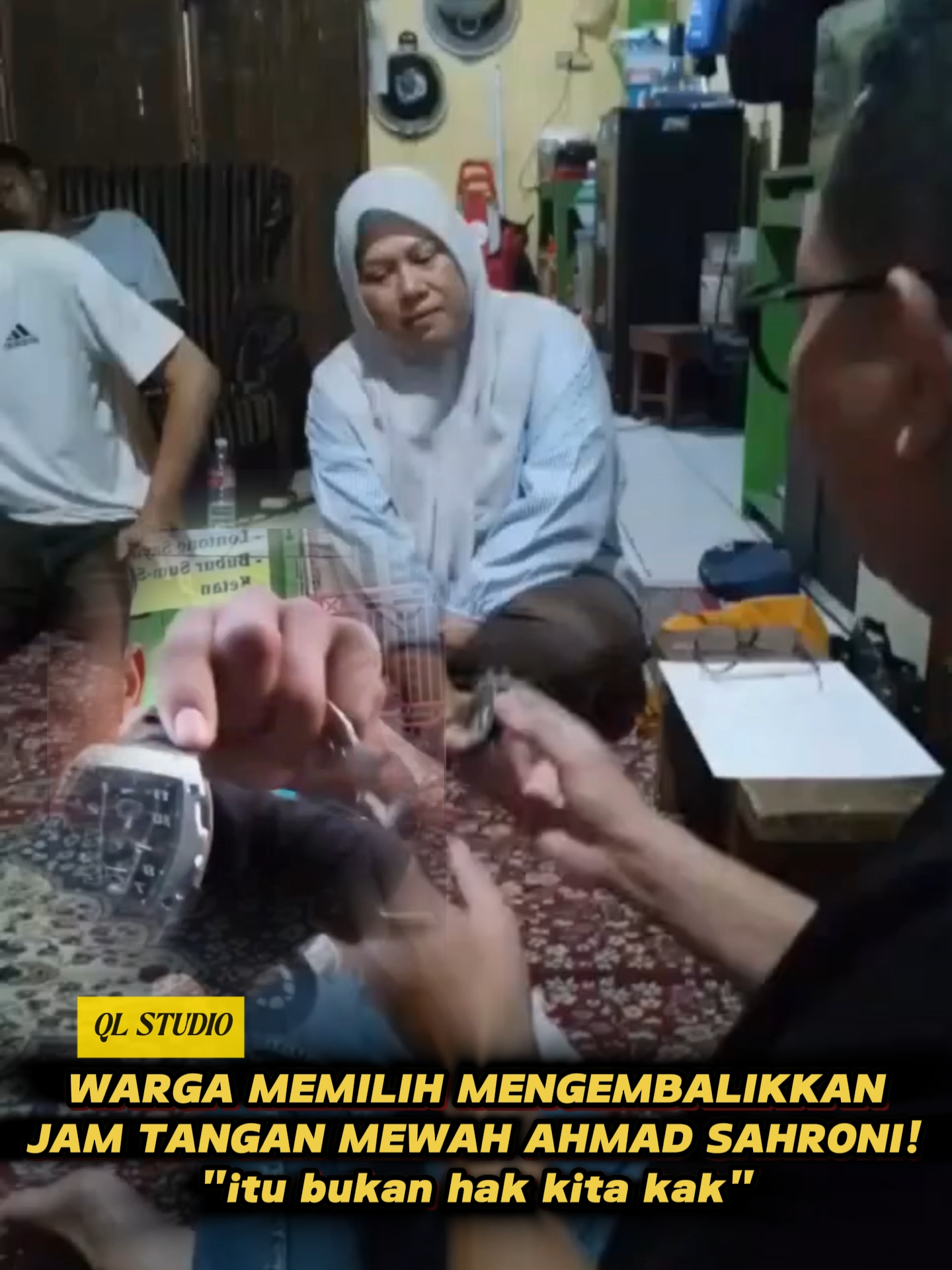 JAM MEWAH AHMAD SAHRONI DIKEMBALIKKAN#fyp #fy #viral #ahmadsahroni #dpr