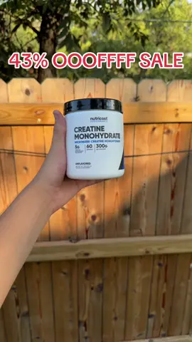 Lock in your orders major flash sale on nutricost creatine monohydrate! Please note sales are limited and prices may differentiate based on when you view the video. For most up to date prices, check the product page.