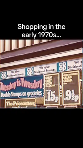 PG Tips tea was 7½p and everyone paid cash. #uknostalgia #andyq9 #supermarket #foodshopping 
