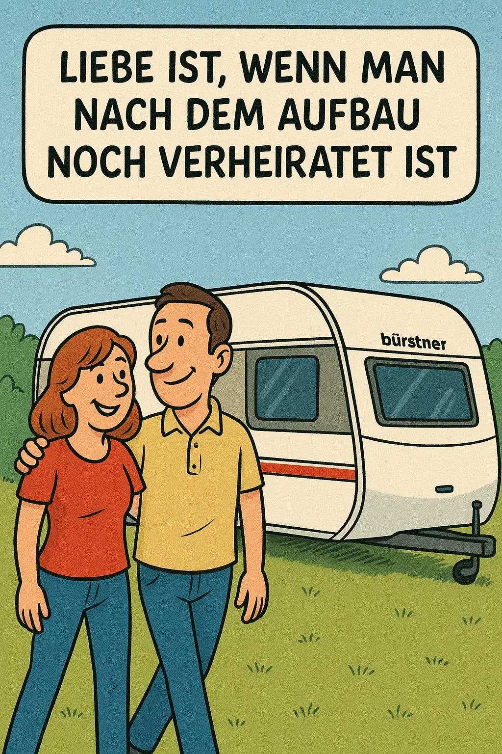 @Mandy #wirwerdenberühmt #soistes #liebe #camping #bürstner 