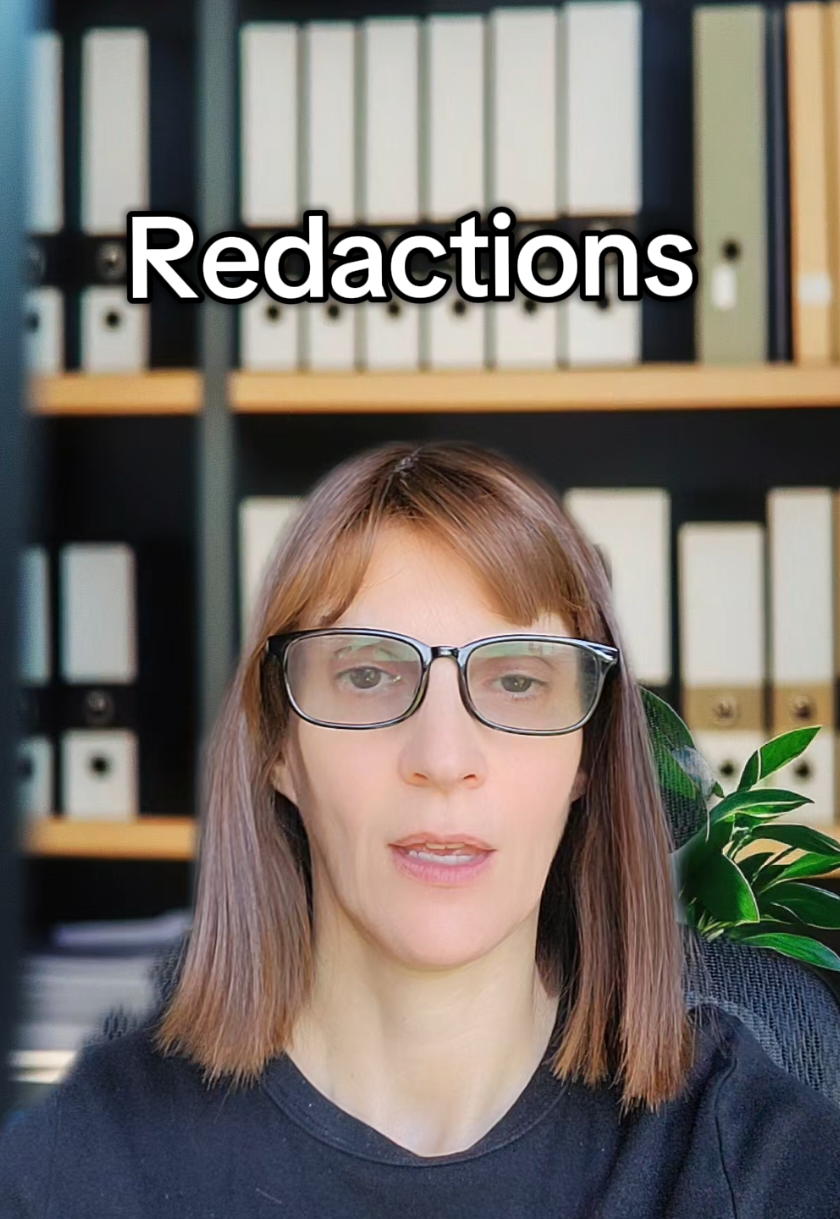 SAR Mini-series Part 5..Redactions. What can and cant a company redact when responding to an SAR? #sar #redaction #dataprotection #hrmindshift