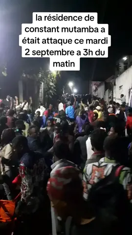 la résidence mutamba a été attaque ce mardi a 3h par les militaires lourdement armée , partager cet infos pour sensibiliser le monde  #mutamba #justicemutamba #rdcongo🇨🇩 #felixtshisekedi#constantmutamba 