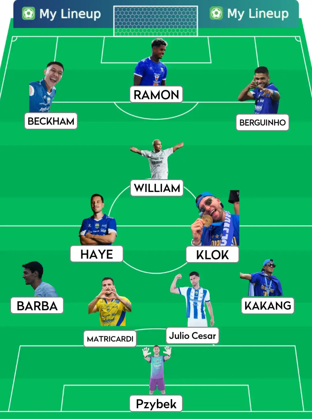 beberapa formasi yang mungkin dipakai sama Bojan Hodak, gmn starting line up versi kalian? #persib #persibbandung #bojanhodak #viking #fyp 